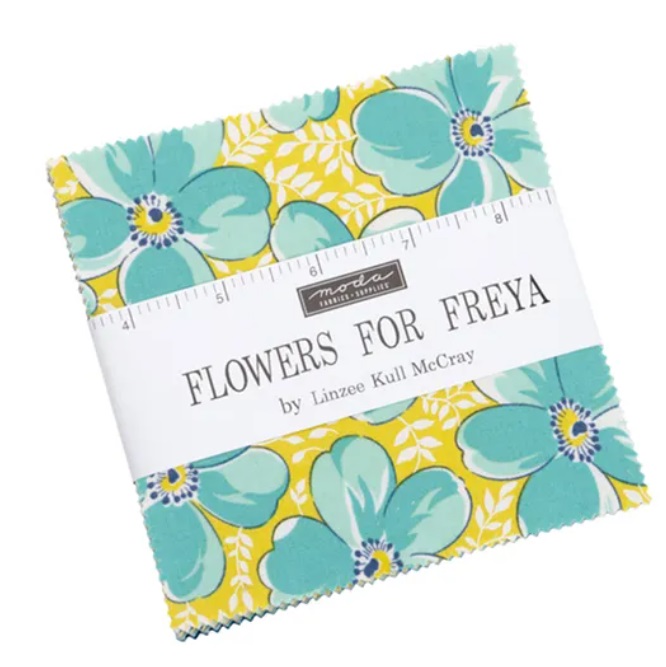 Moda Flowers For Freya Charm Pack